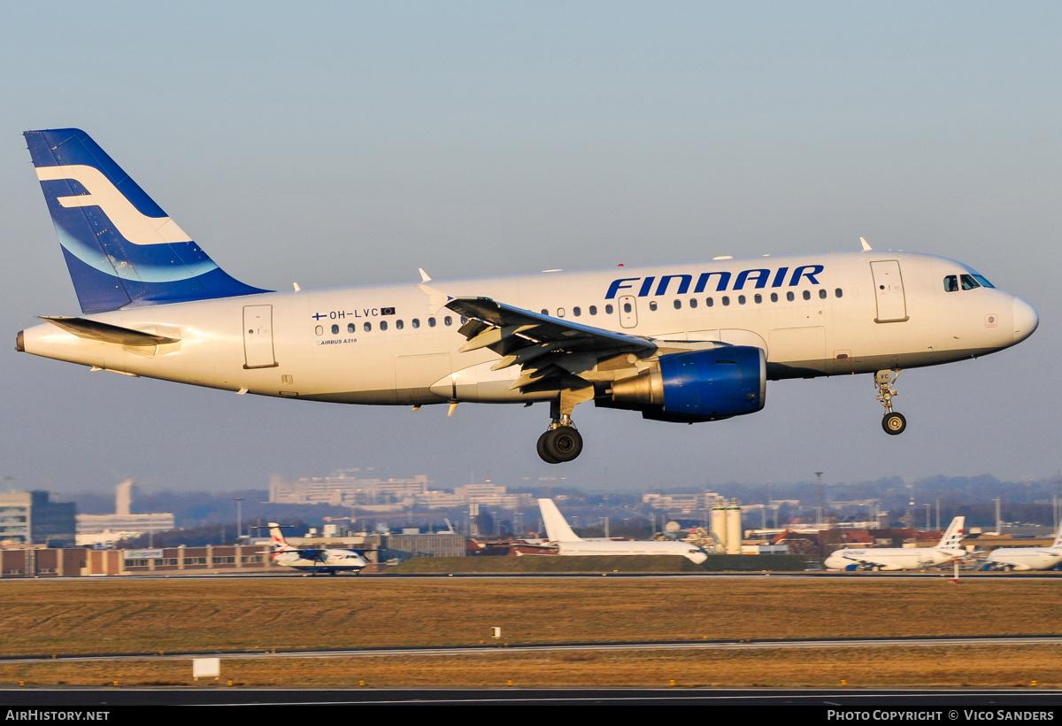 Aircraft Photo of OH-LVC | Airbus A319-112 | Finnair | AirHistory.net #833493