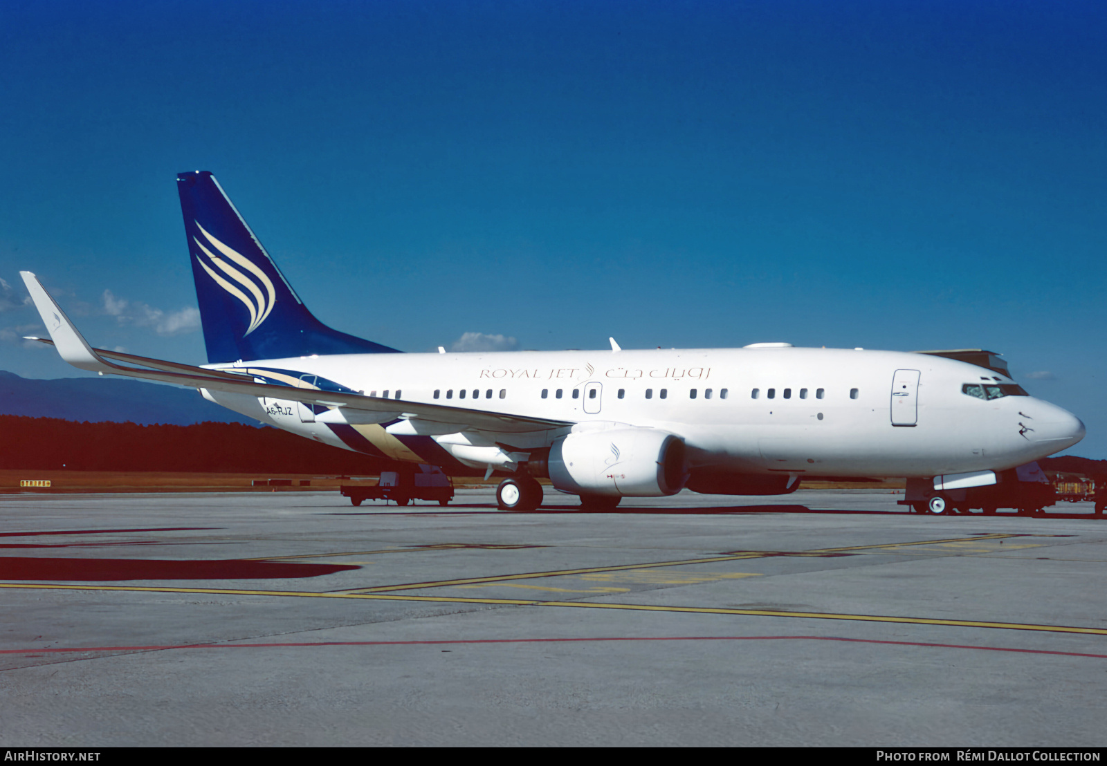 Aircraft Photo of A6-RJZ | Boeing 737-7Z5 BBJ | Royal Jet | AirHistory.net #833512