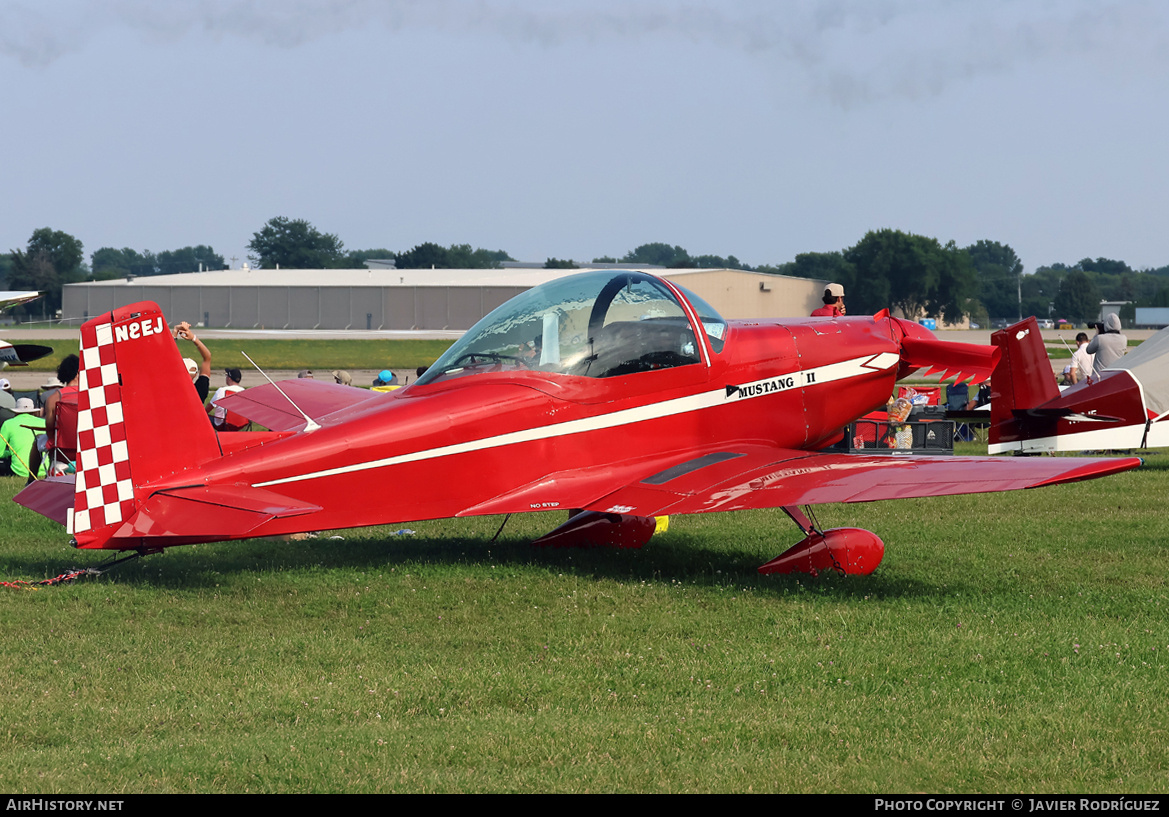 Aircraft Photo of N8EJ | Bushby Midget Mustang II | AirHistory.net #833514