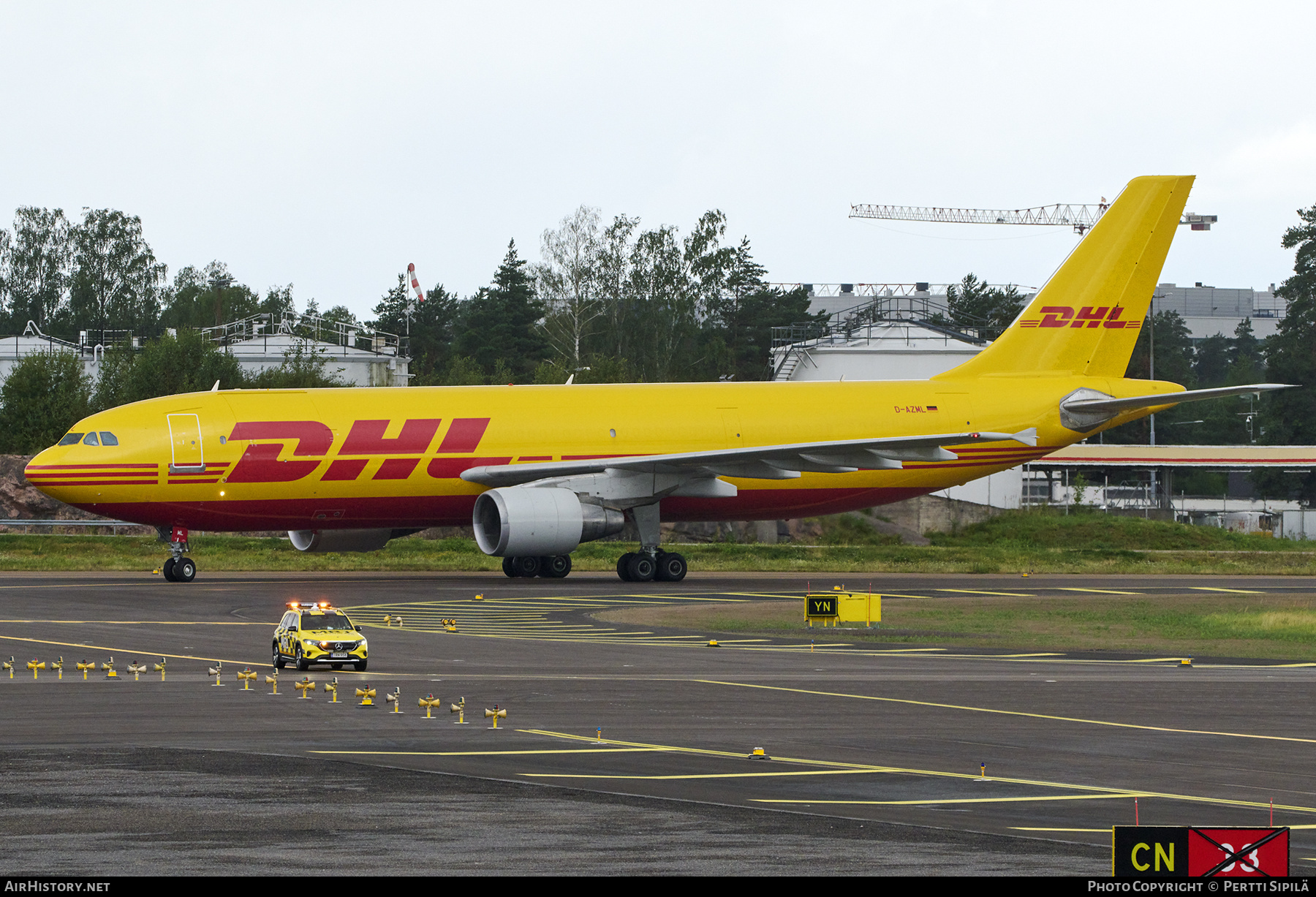 Aircraft Photo of D-AZML | Airbus A300B4-622R(F) | DHL International | AirHistory.net #833539