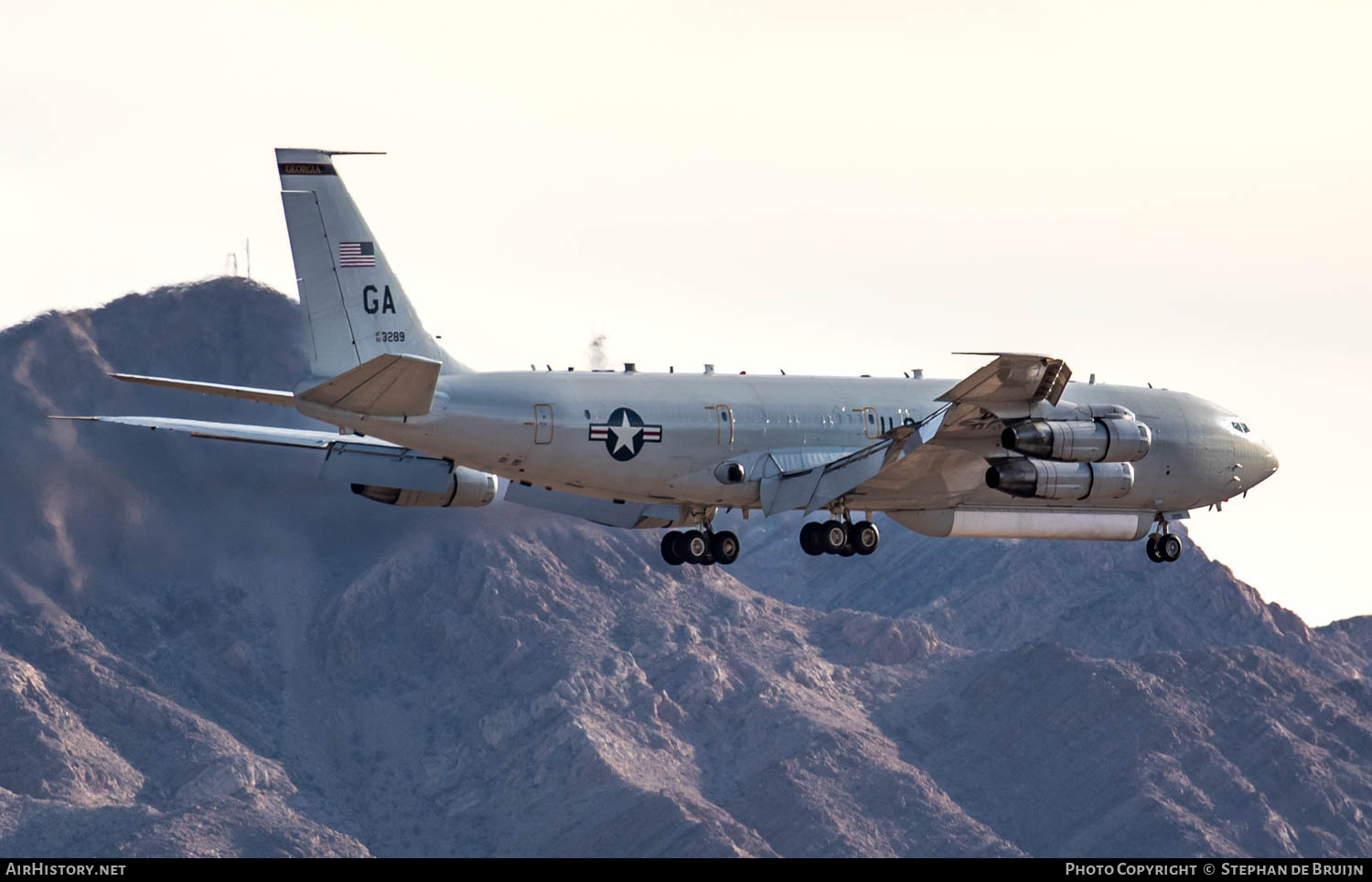 Aircraft Photo of 92-3289 / AF92-3289 | Boeing E-8C J-Stars (707-300C) | USA - Air Force | AirHistory.net #833582