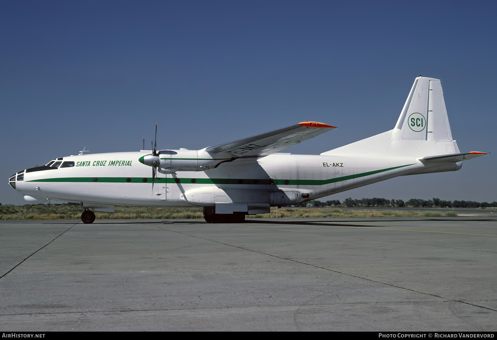 Aircraft Photo of EL-AKZ | Antonov An-8 | Santa Cruz Imperial - SCI | AirHistory.net #833591