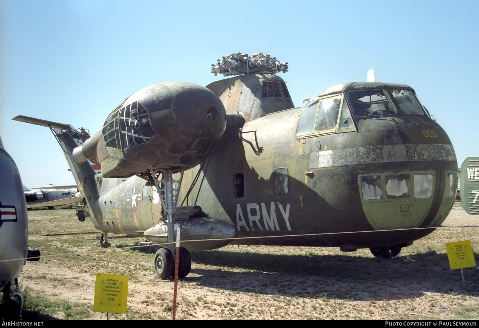 Aircraft Photo of 58-1005 / 81005 | Sikorsky CH-37B Mojave (S-56) | USA - Army | AirHistory.net #833592