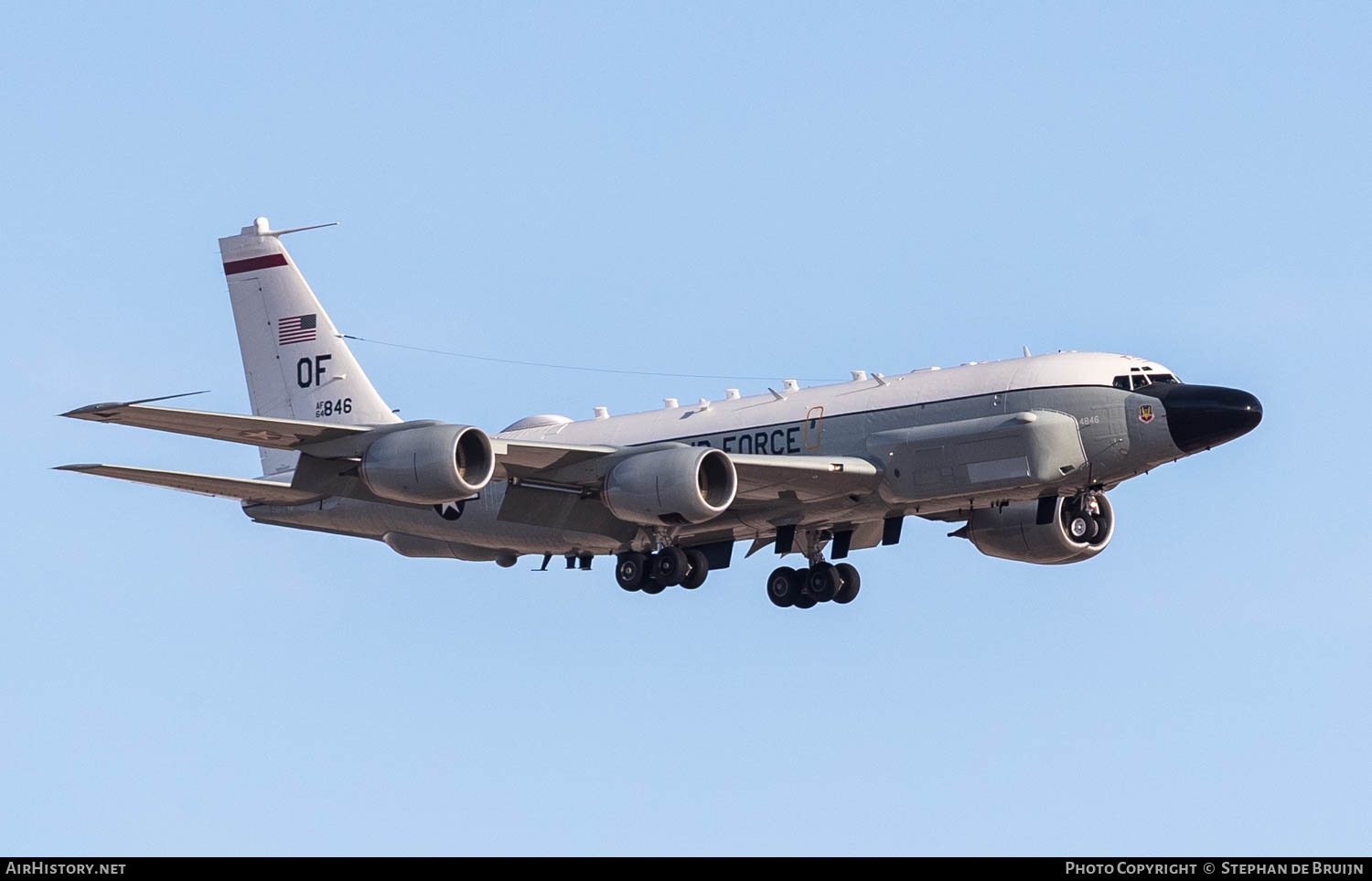 Aircraft Photo of 64-14846 / AF64-846 | Boeing RC-135V | USA - Air Force | AirHistory.net #833598