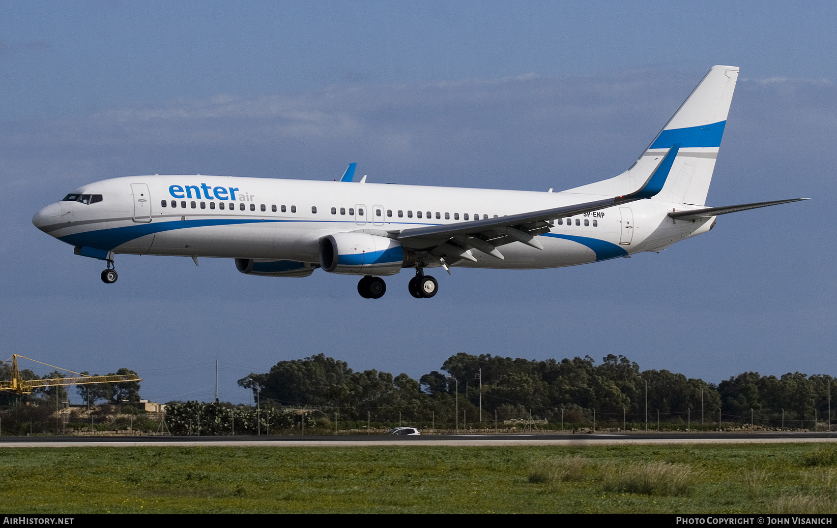 Aircraft Photo of SP-ENP | Boeing 737-8AS | Enter Air | AirHistory.net #833609