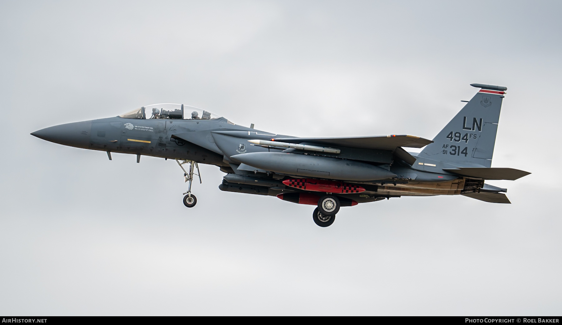 Aircraft Photo of 91-0314 / AF91-314 | McDonnell Douglas F-15E Strike Eagle | USA - Air Force | AirHistory.net #833612