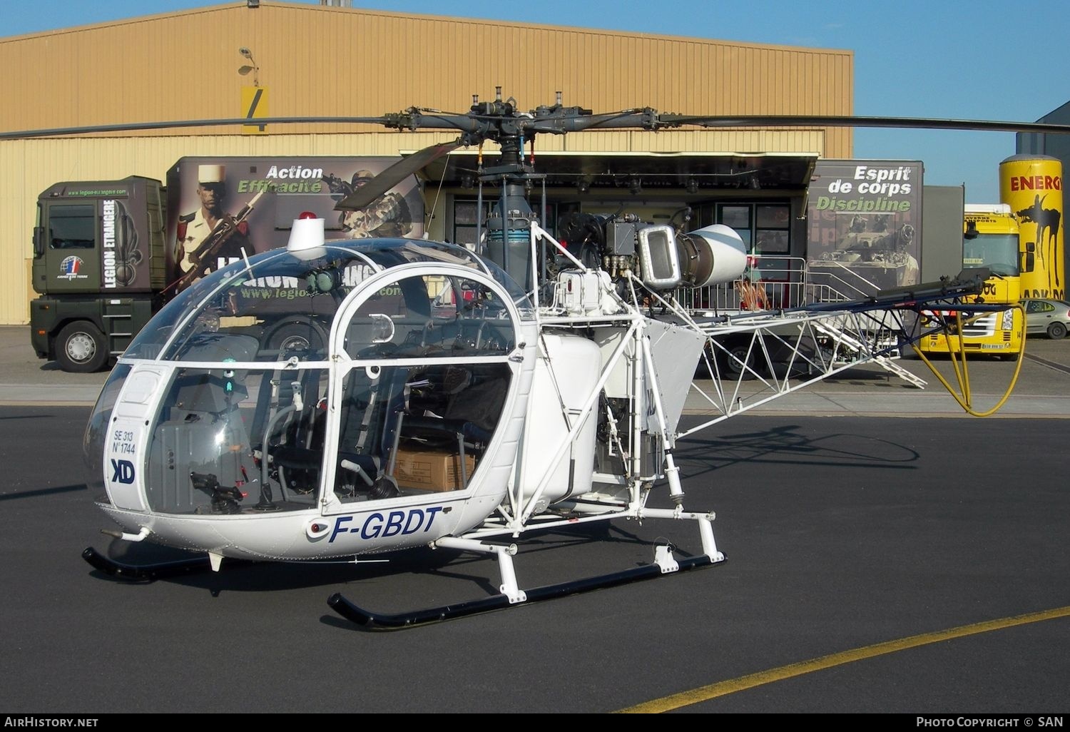 Aircraft Photo of F-GBDT | Sud SE-313B Alouette II | AirHistory.net #833627