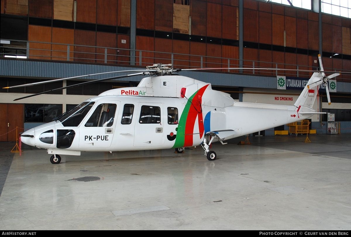 Aircraft Photo of PK-PUE | Sikorsky S-76A | Pelita Air Service | AirHistory.net #833632