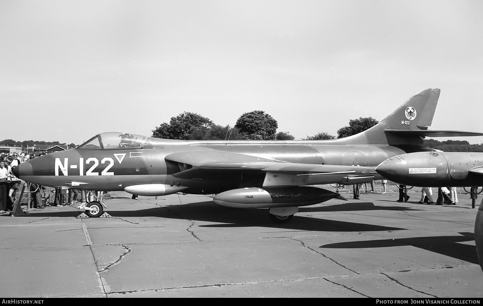 Aircraft Photo of N-122 | Hawker Hunter F4 | Netherlands - Air Force | AirHistory.net #833643