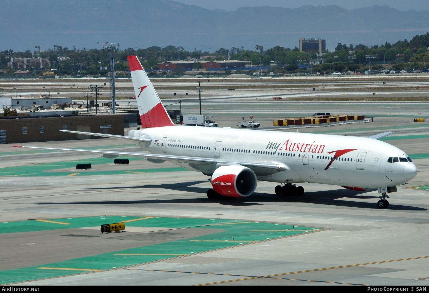Aircraft Photo of OE-LPD | Boeing 777-2Z9/ER | Austrian Airlines | AirHistory.net #833649