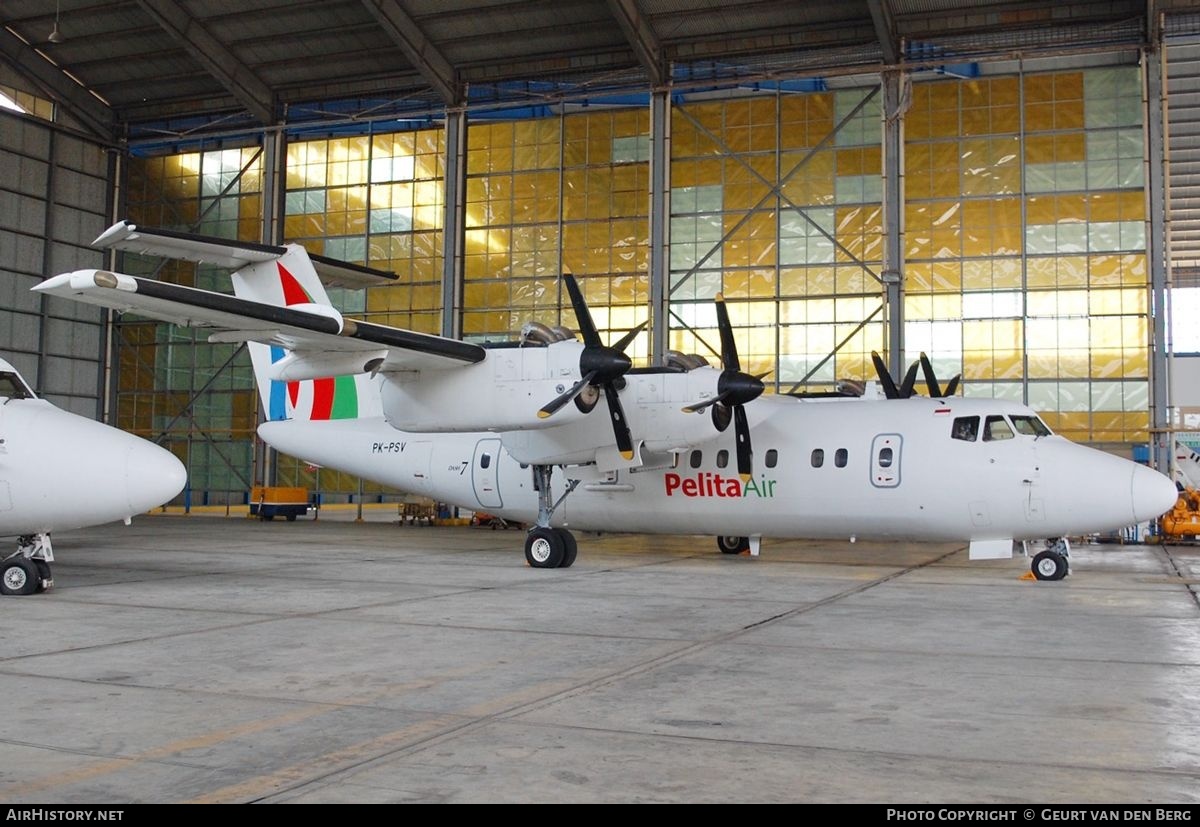Aircraft Photo of PK-PSV | De Havilland Canada DHC-7-103 Dash 7 | Pelita Air Service | AirHistory.net #833650
