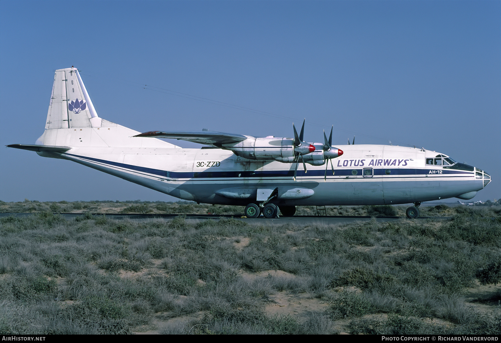 Aircraft Photo of 3C-ZZD | Antonov An-12B | Lotus Airways Cargo | AirHistory.net #833655