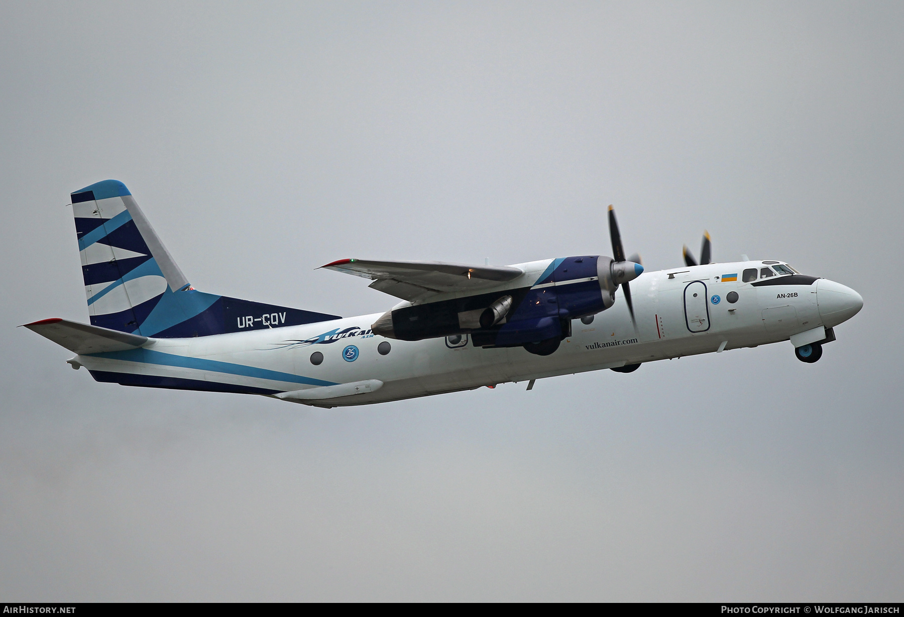 Aircraft Photo of UR-CQV | Antonov An-26B | Vulkan Air | AirHistory.net #833675