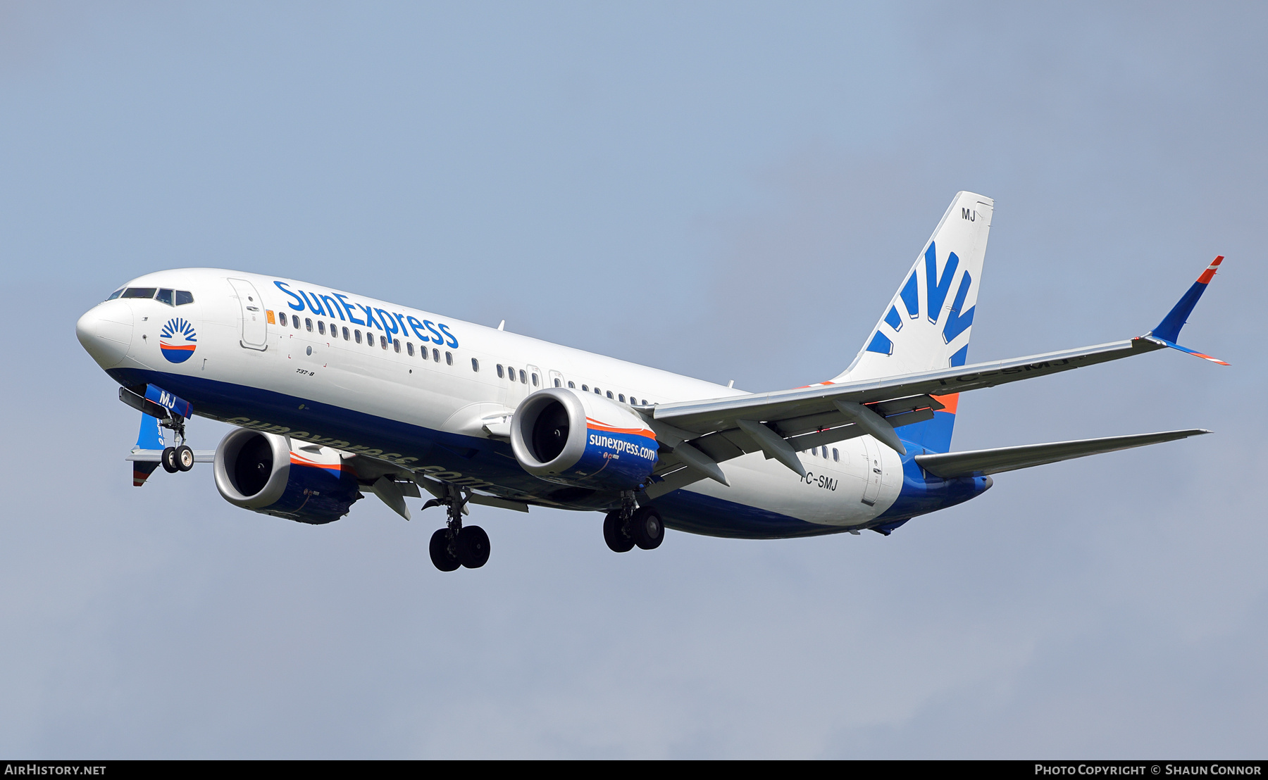 Aircraft Photo of TC-SMJ | Boeing 737-8 Max 8 | SunExpress | AirHistory.net #833679