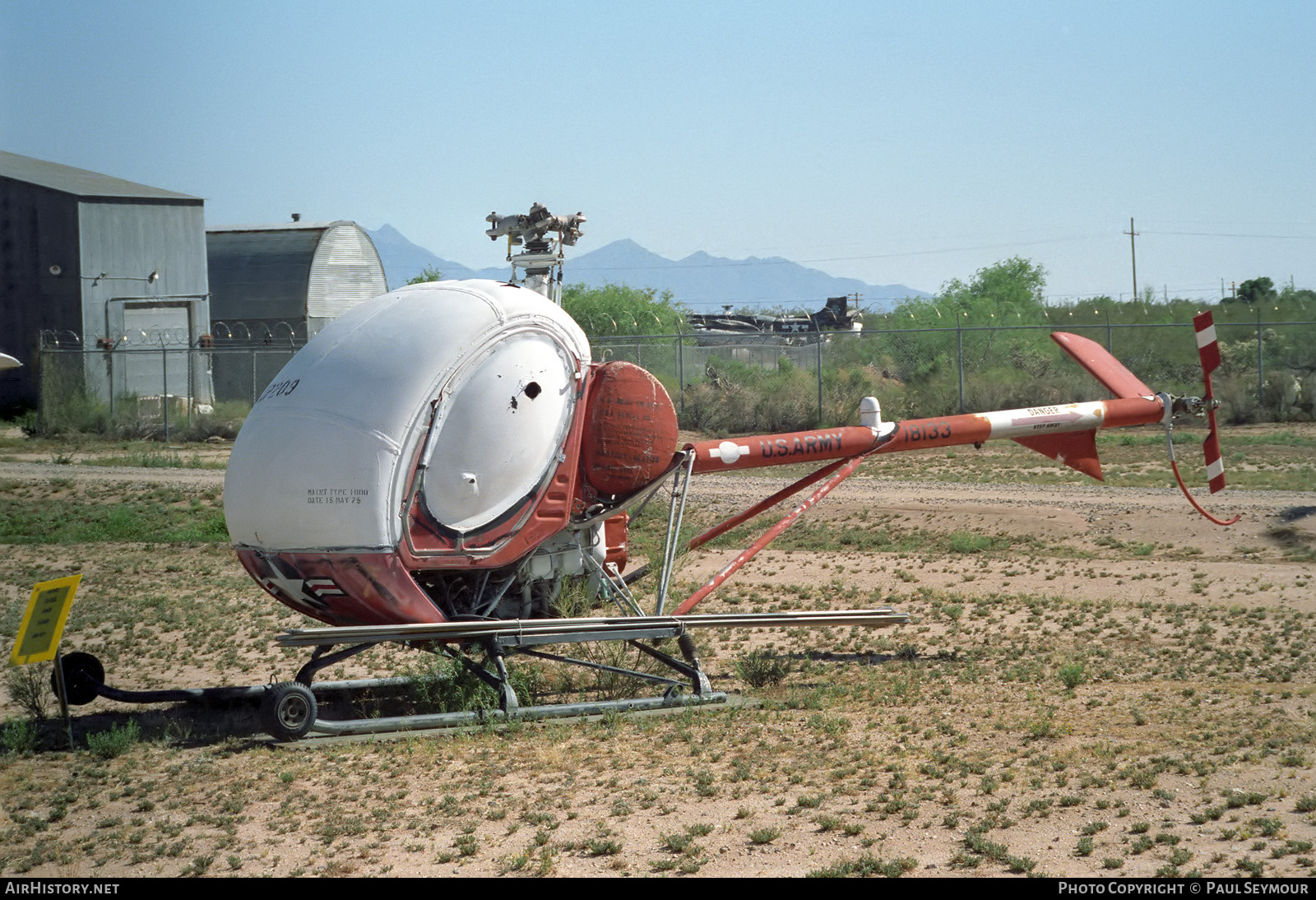 Aircraft Photo of 64-18133 / 18133 | Hughes TH-55A Osage (269A) | USA - Army | AirHistory.net #833682