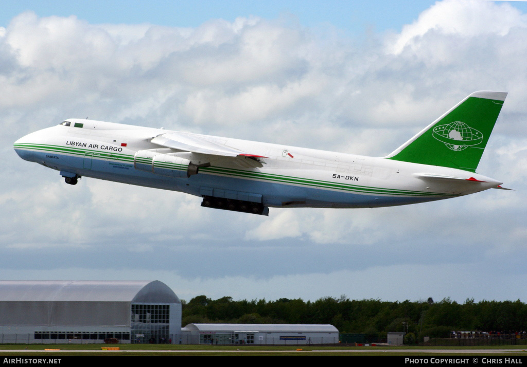 Aircraft Photo of 5A-DKN | Antonov An-124-100 Ruslan | Libyan Air Cargo | AirHistory.net #833686