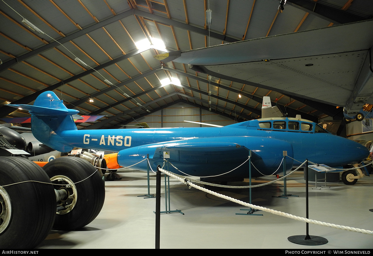 Aircraft Photo of G-ANSO | Gloster Meteor T7 | AirHistory.net #833707