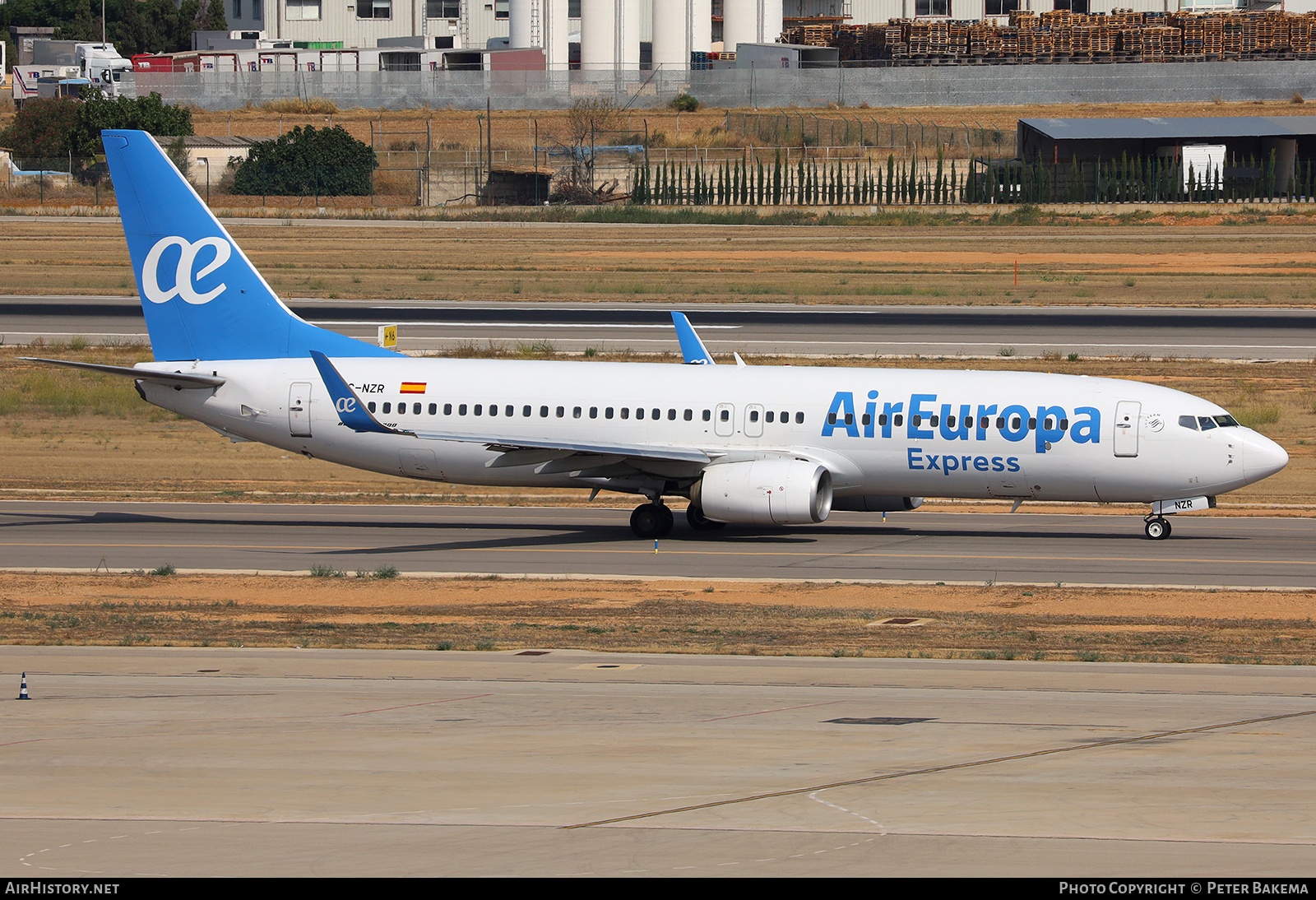 Aircraft Photo of EC-NZR | Boeing 737-8AS | Air Europa Express | AirHistory.net #833710