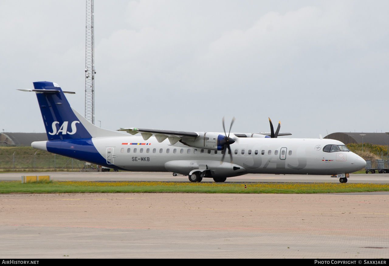 Aircraft Photo of SE-MKB | ATR ATR-72-600 (ATR-72-212A) | Scandinavian Airlines - SAS | AirHistory.net #833718