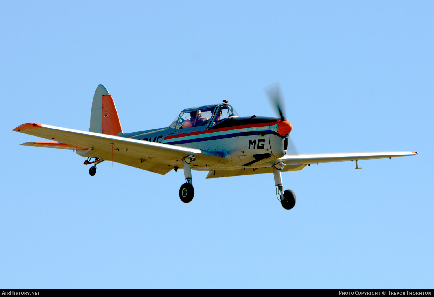 Aircraft Photo of G-ARMG | De Havilland DHC-1 Chipmunk Mk22A | College of Air Training | AirHistory.net #833731