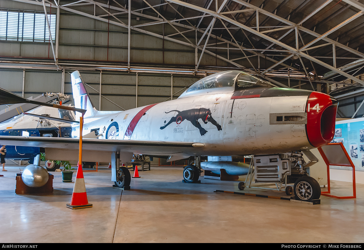 Aircraft Photo of A94-914 | Commonwealth CA-27 Sabre Mk32 | Australia - Air Force | AirHistory.net #833734