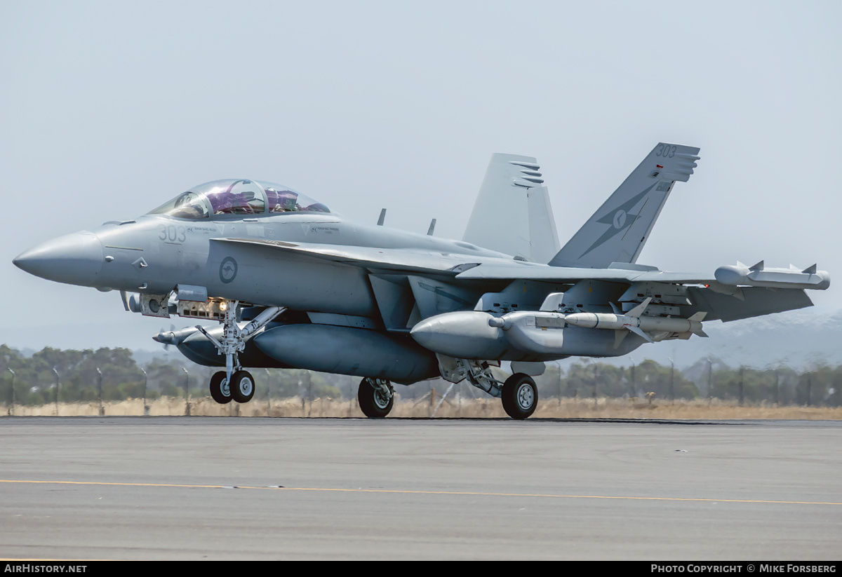 Aircraft Photo of A46-303 | Boeing EA-18G Growler | Australia - Air Force | AirHistory.net #833753