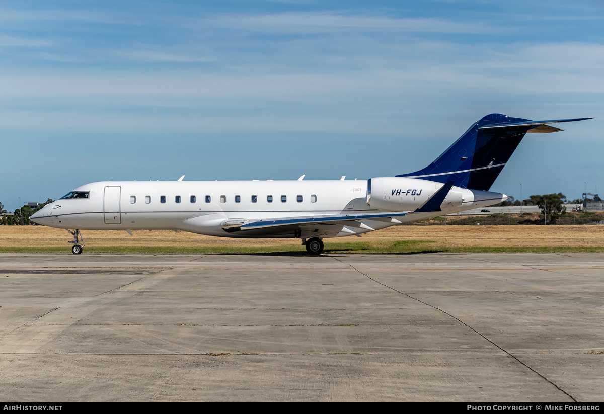 Aircraft Photo of VH-FGJ | Bombardier Global Express (BD-700-1A10) | AirHistory.net #833758