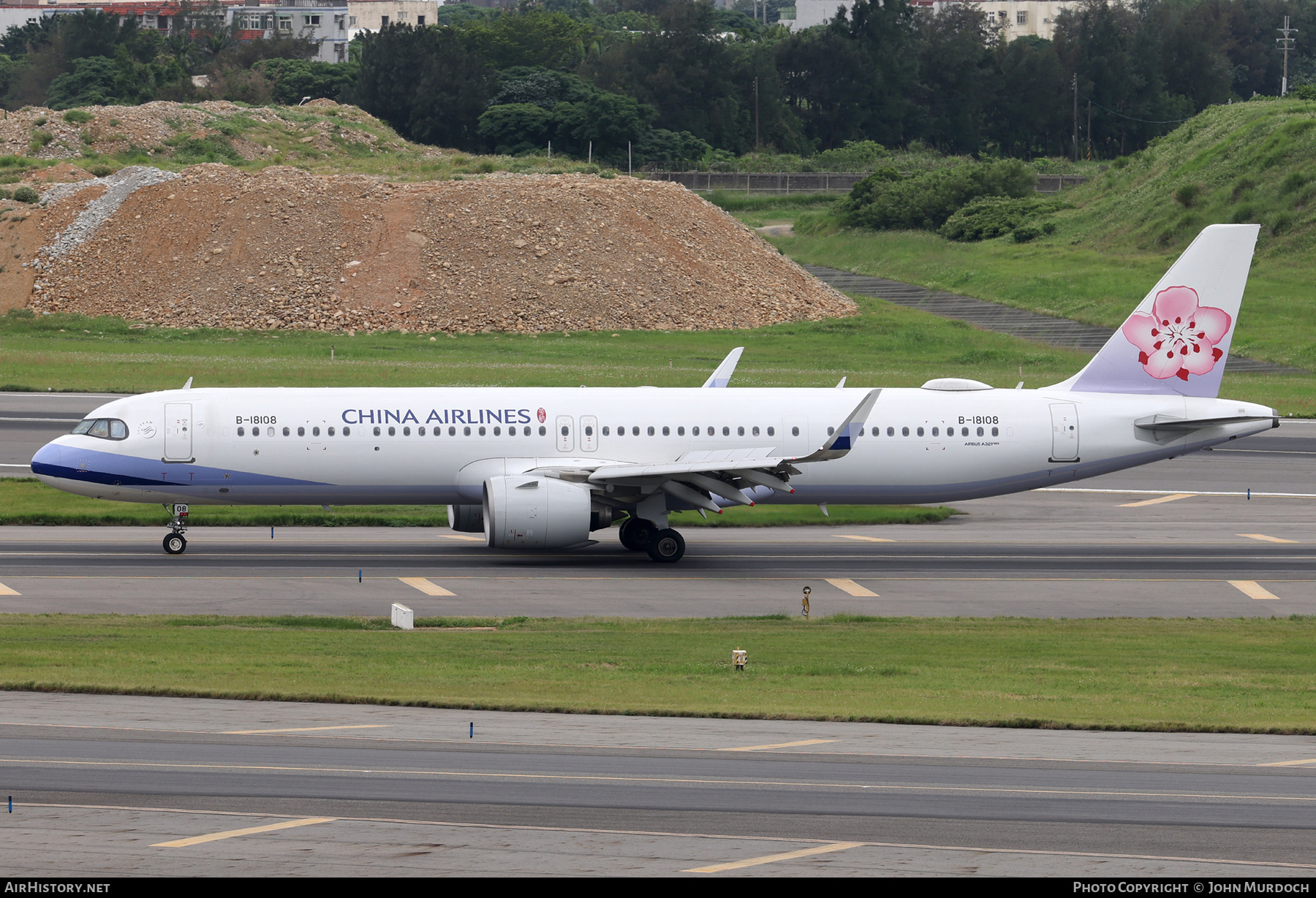 Aircraft Photo of B-18108 | Airbus A321-271NX | China Airlines | AirHistory.net #833767