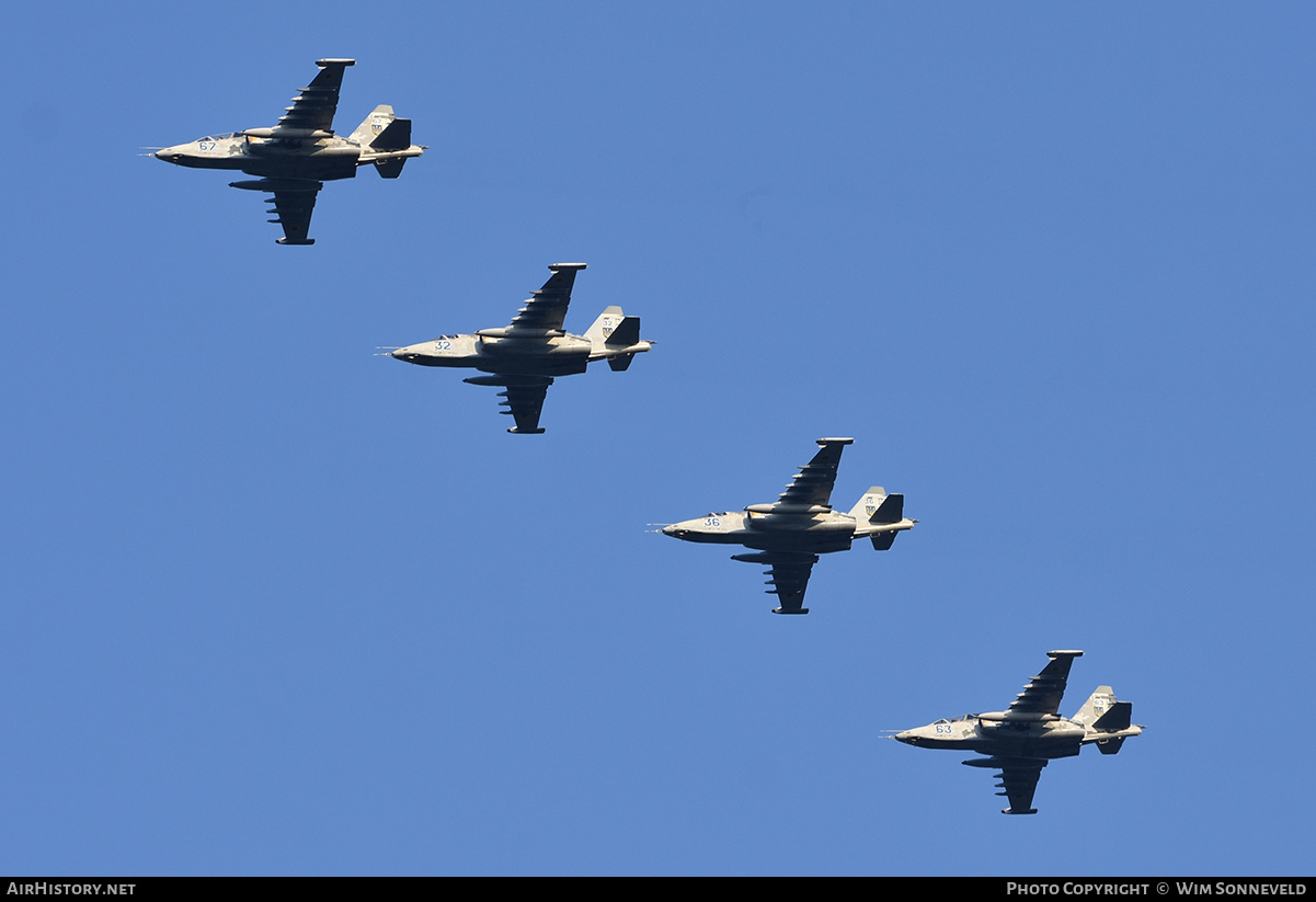Aircraft Photo of 67 blue | SU-25UBM1K | Ukraine - Air Force | AirHistory.net #833802