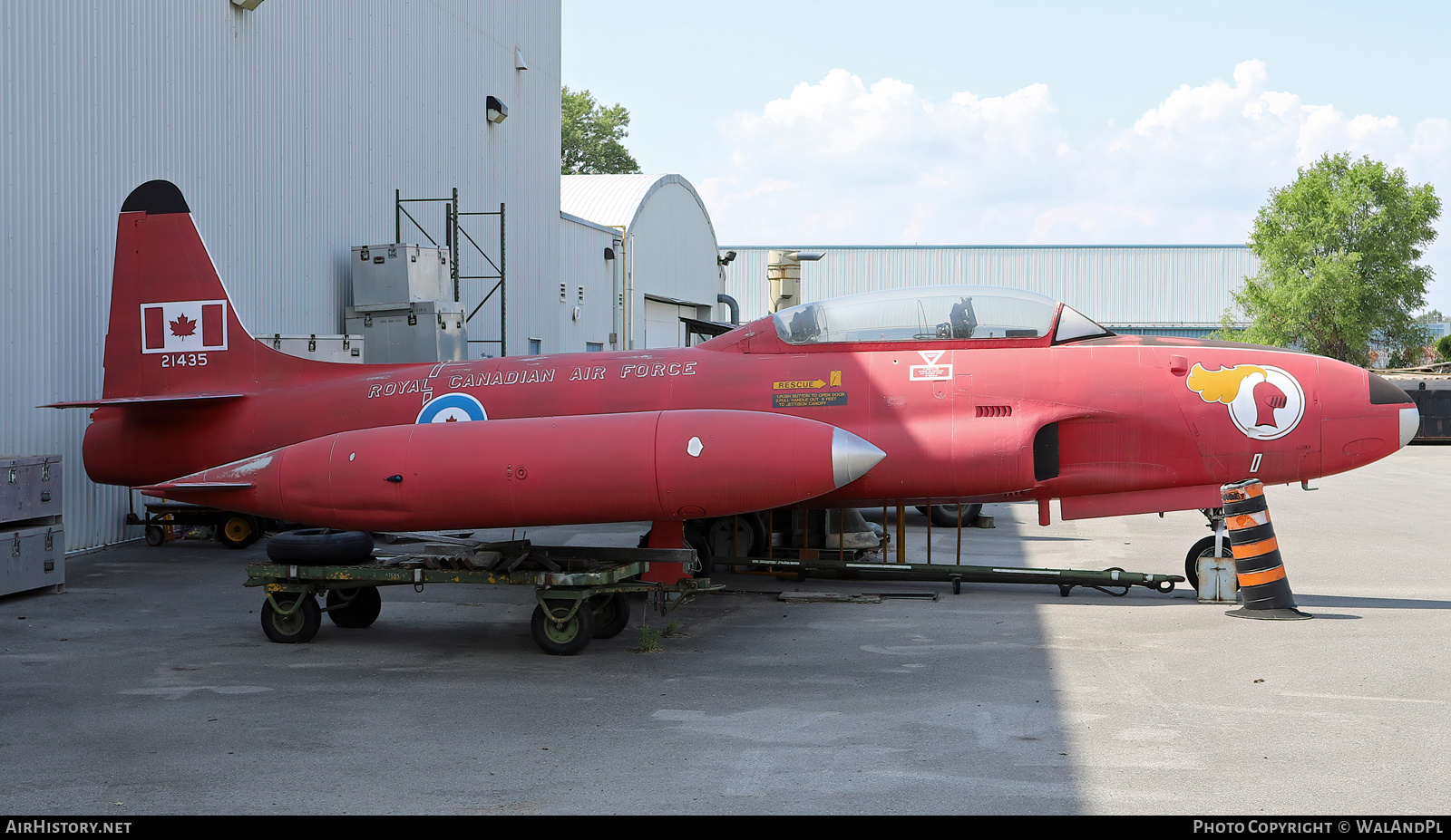 Aircraft Photo of 21435 | Canadair CT-133 Silver Star 3 | Canada - Air Force | AirHistory.net #833805