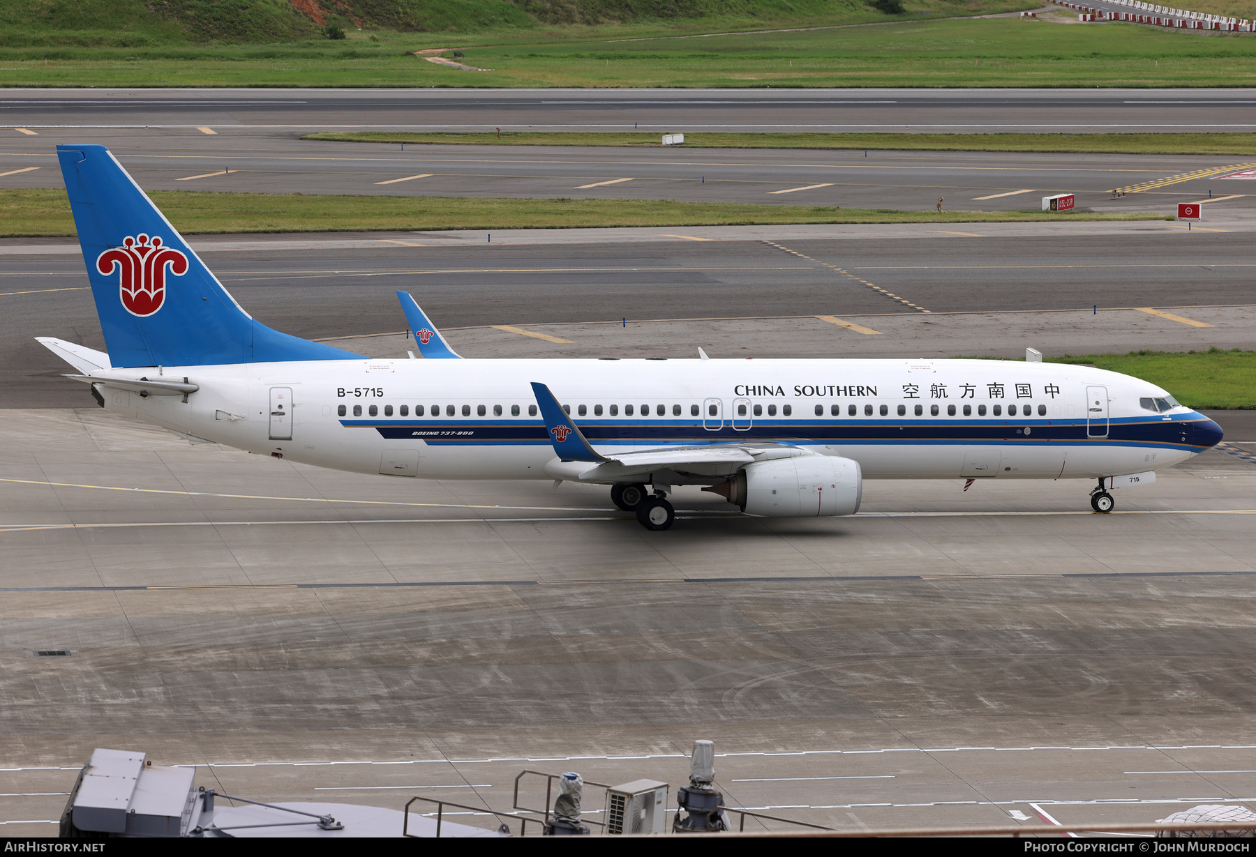 Aircraft Photo of B-5715 | Boeing 737-81B | China Southern Airlines | AirHistory.net #833807