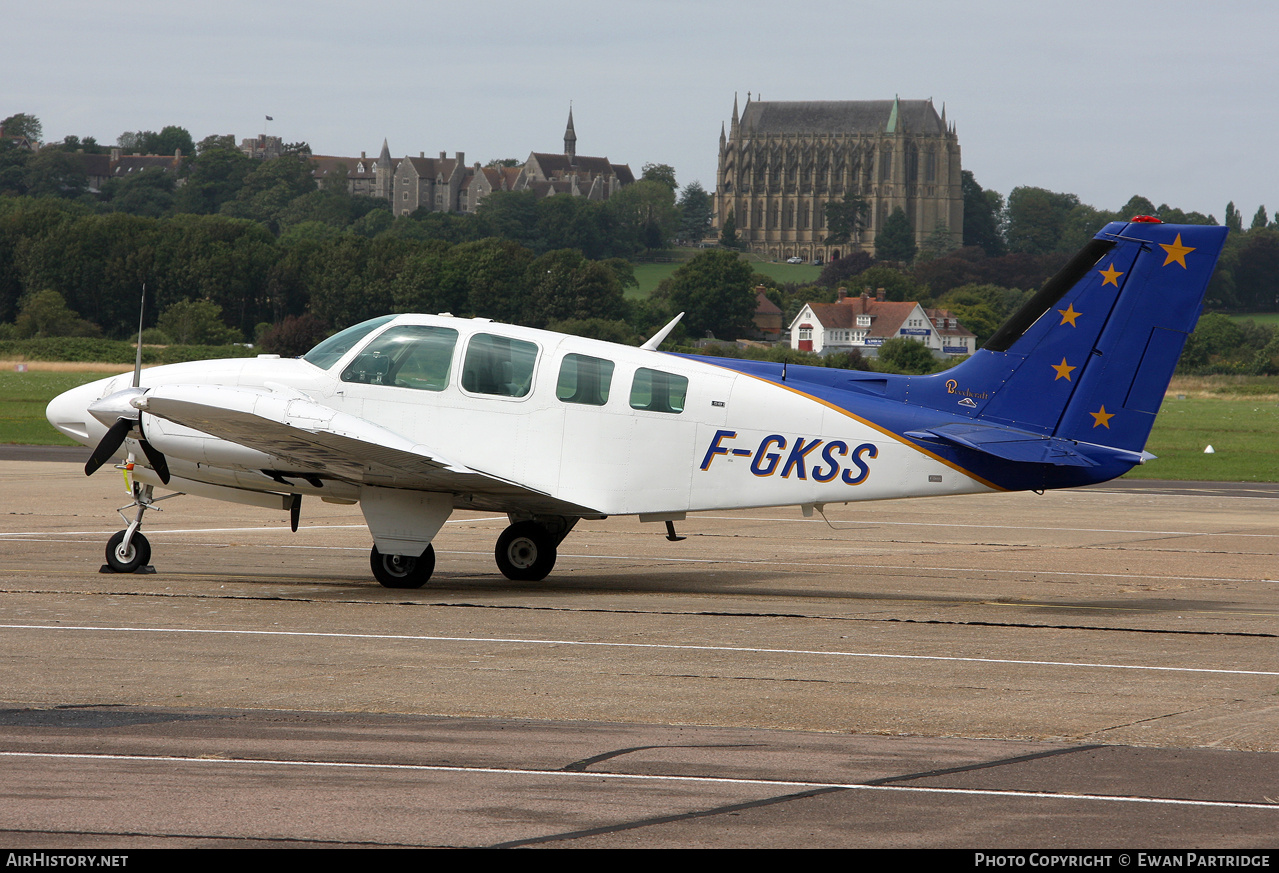 Aircraft Photo of F-GKSS | Beech 58 Baron | AirHistory.net #833827