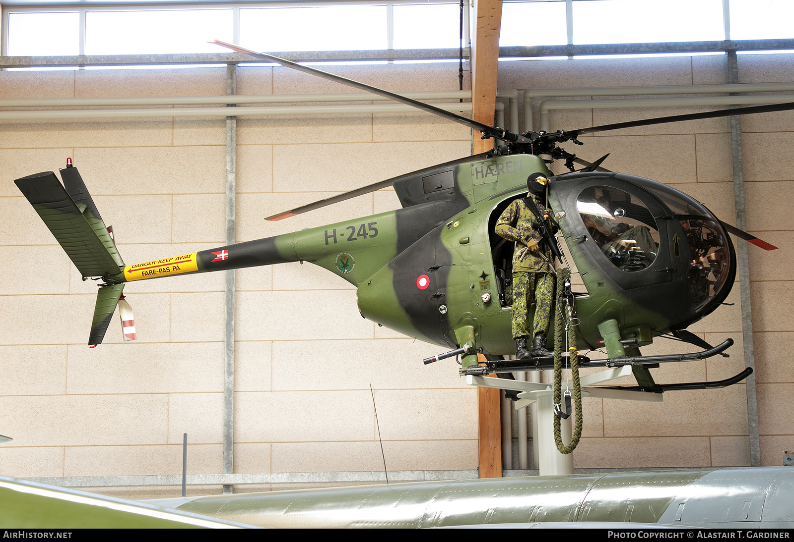 Aircraft Photo of H-245 | Hughes 500M (369HM) | Denmark - Army | AirHistory.net #833853