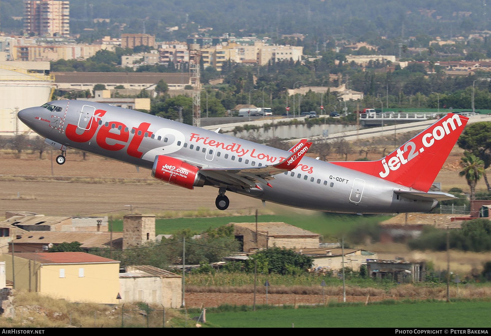 Aircraft Photo of G-GDFT | Boeing 737-36Q | Jet2 | AirHistory.net #833857