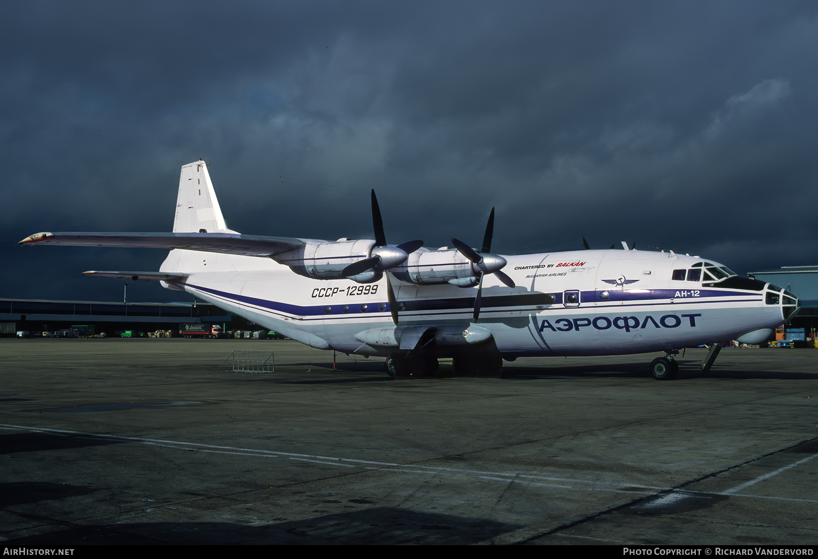 Aircraft Photo of CCCP-12999 | Antonov An-12B | Aeroflot | AirHistory.net #833873