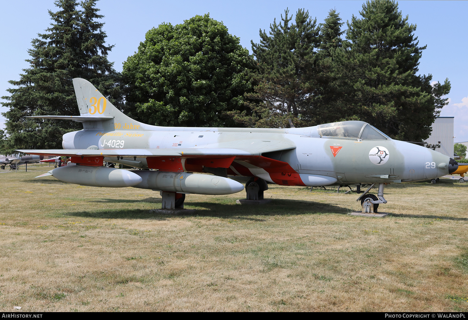 Aircraft Photo of J-4029 | Hawker Hunter F58 | Switzerland - Air Force | AirHistory.net #833879