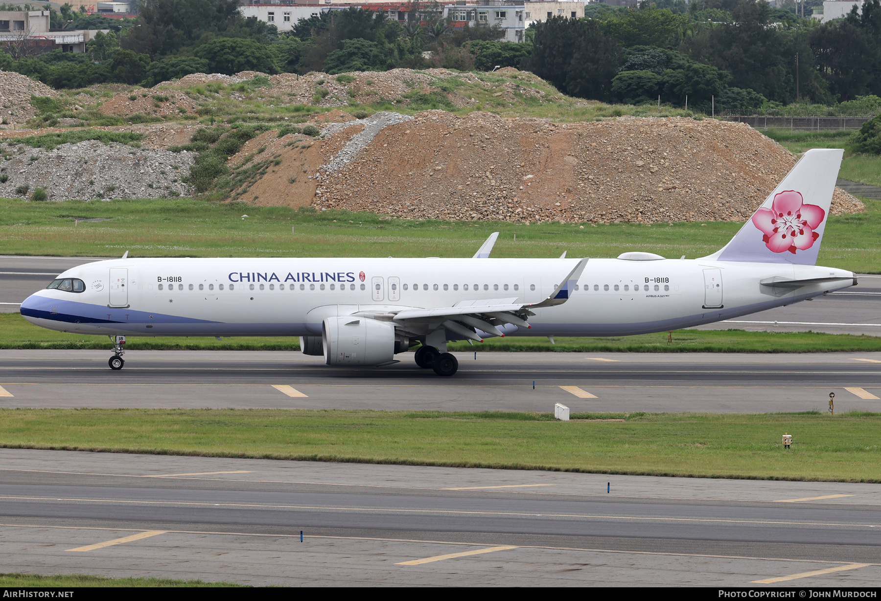 Aircraft Photo of B-18118 | Airbus A321-271NX | China Airlines | AirHistory.net #833909