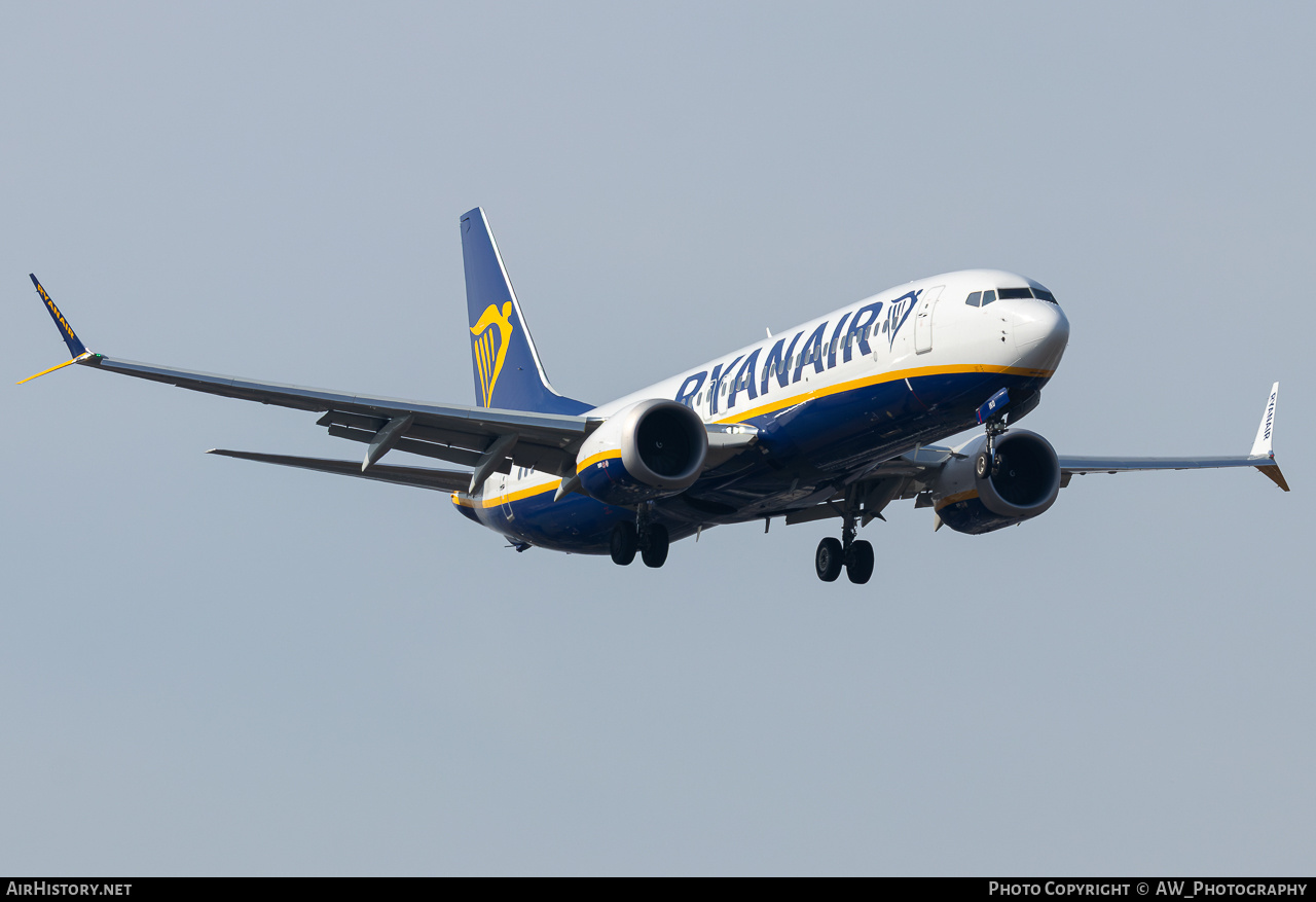 Aircraft Photo of EI-IKO | Boeing 737-8200 Max 200 | Ryanair | AirHistory.net #833916