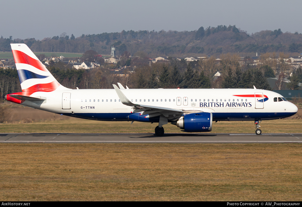 Aircraft Photo of G-TTNN | Airbus A320-251N | British Airways | AirHistory.net #833922