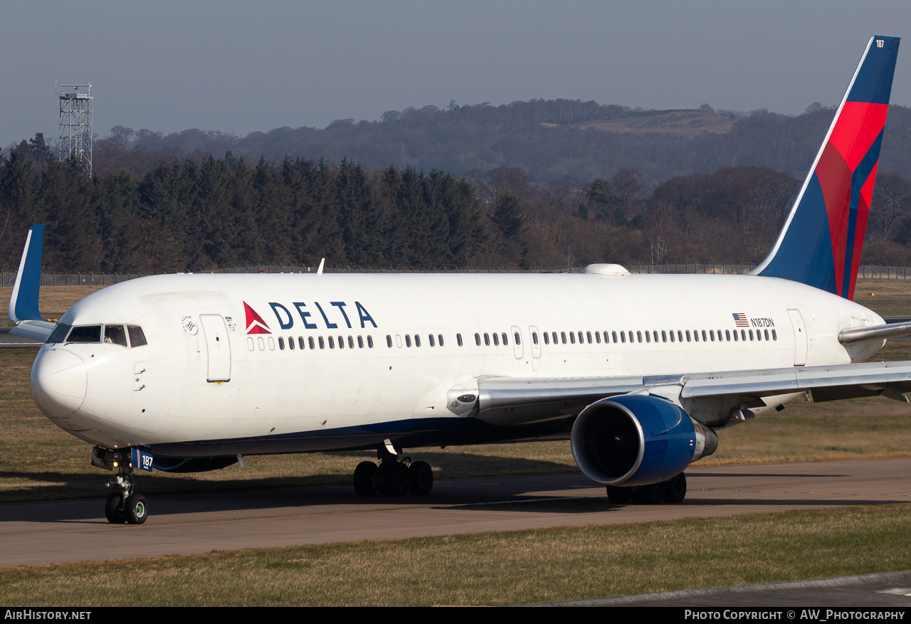 Aircraft Photo of N187DN | Boeing 767-332/ER | Delta Air Lines | AirHistory.net #833933