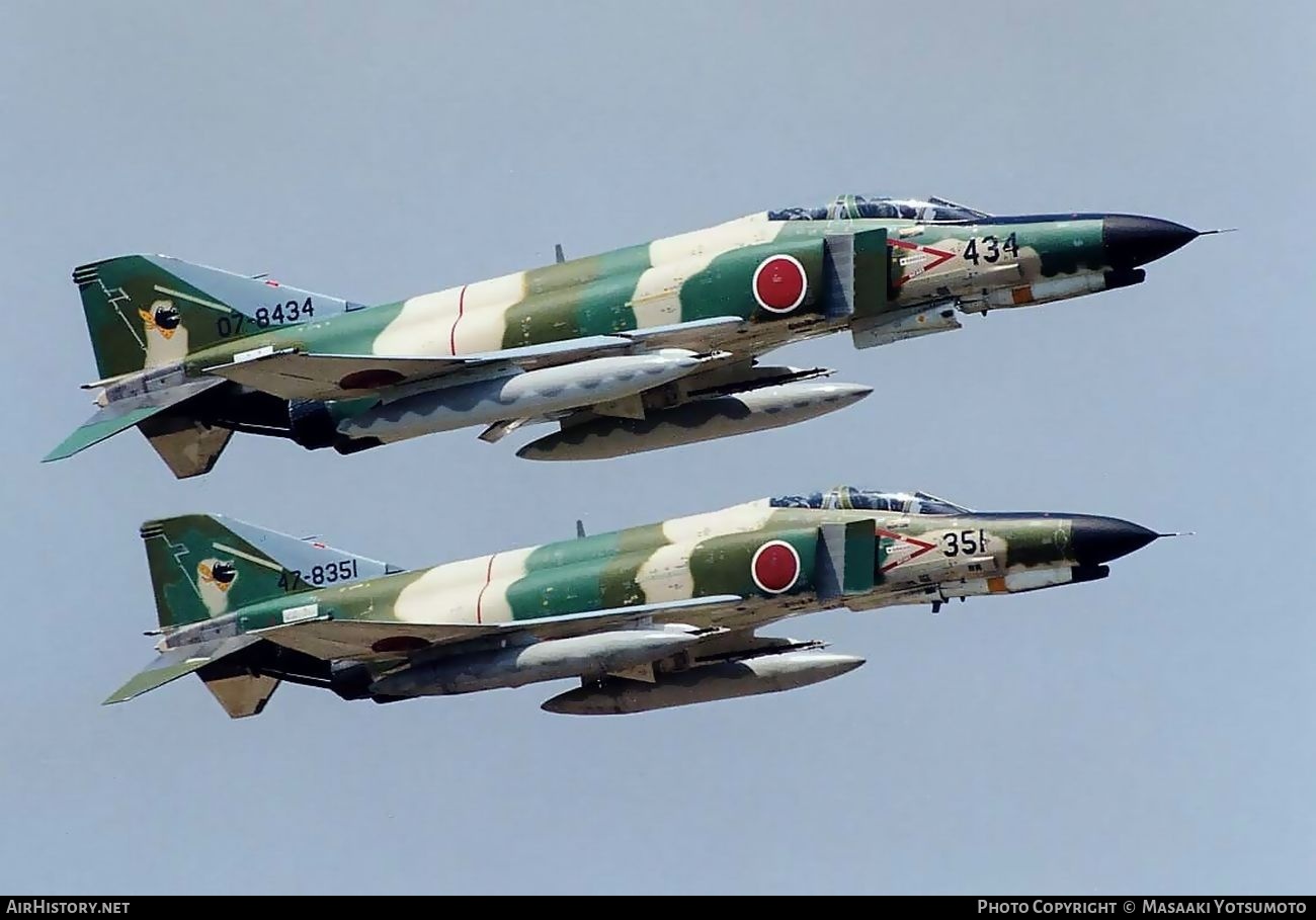 Aircraft Photo of 07-8434 | McDonnell Douglas F-4EJ Kai Phantom II | Japan - Air Force | AirHistory.net #833946