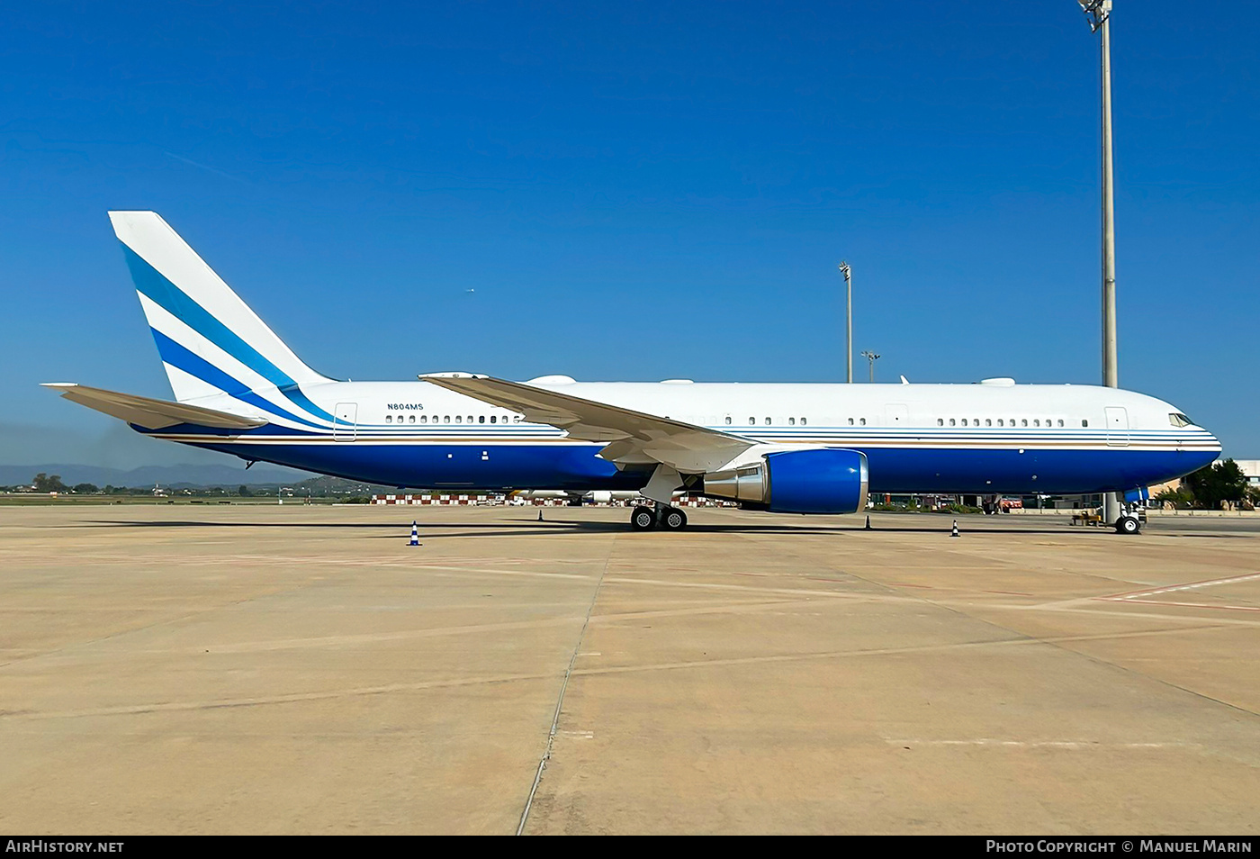 Aircraft Photo of N804MS | Boeing 767-3P6/ER | Las Vegas Sands | AirHistory.net #833967