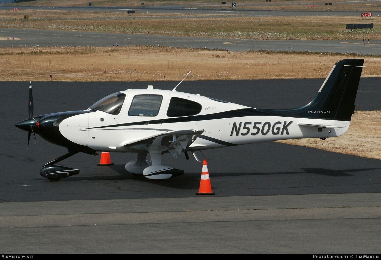 Aircraft Photo of N550GK | Cirrus SR-22T G5-GTS Platinum | AirHistory.net #833971