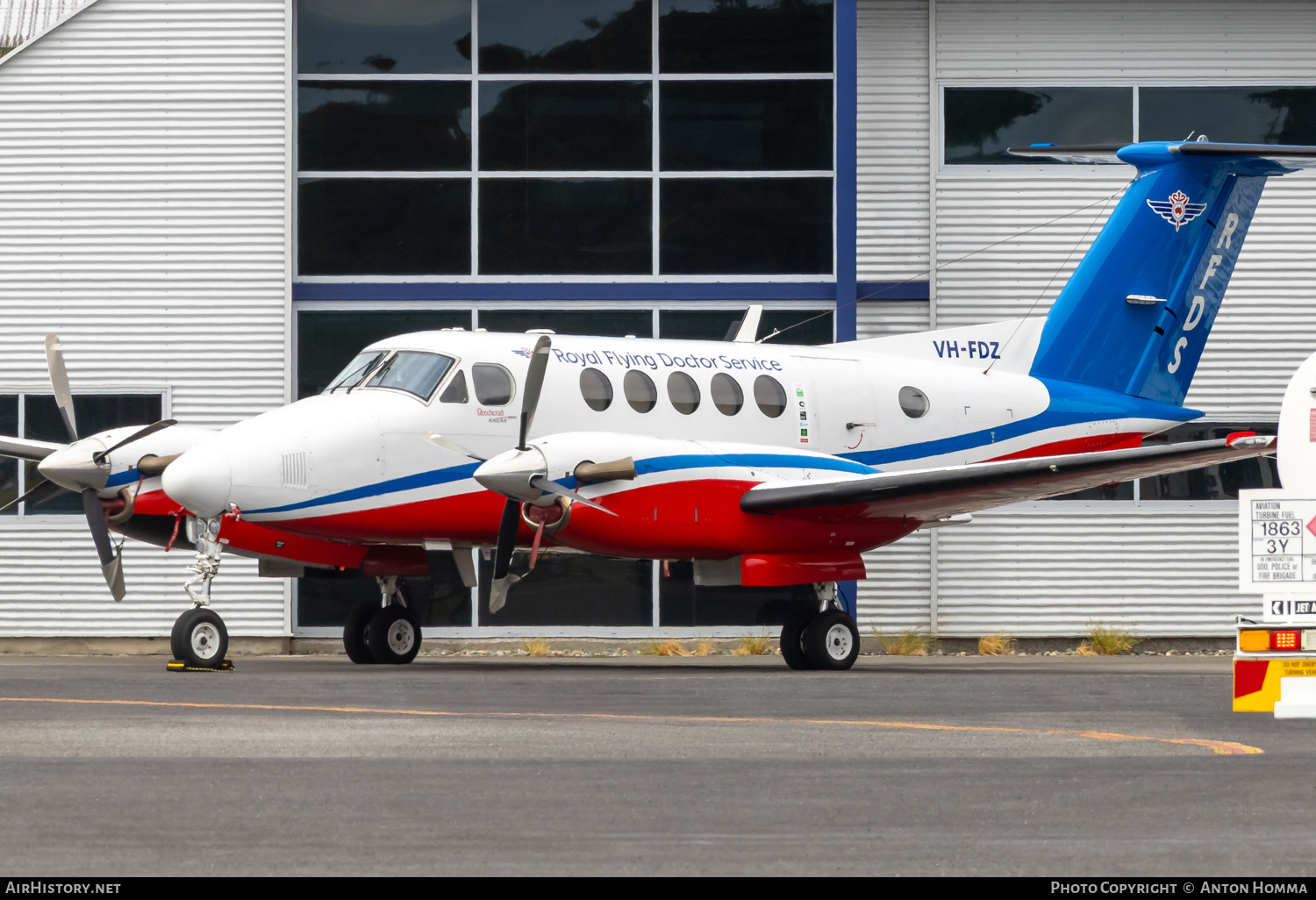 Aircraft Photo of VH-FDZ | Beech 200 Super King Air | Royal Flying Doctor Service - RFDS | AirHistory.net #833982