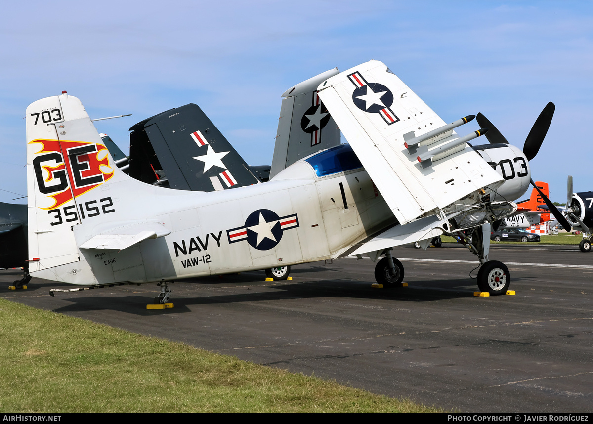 Aircraft Photo of N65164 / 35152 | Douglas EA-1E Skyraider | USA - Navy | AirHistory.net #833994