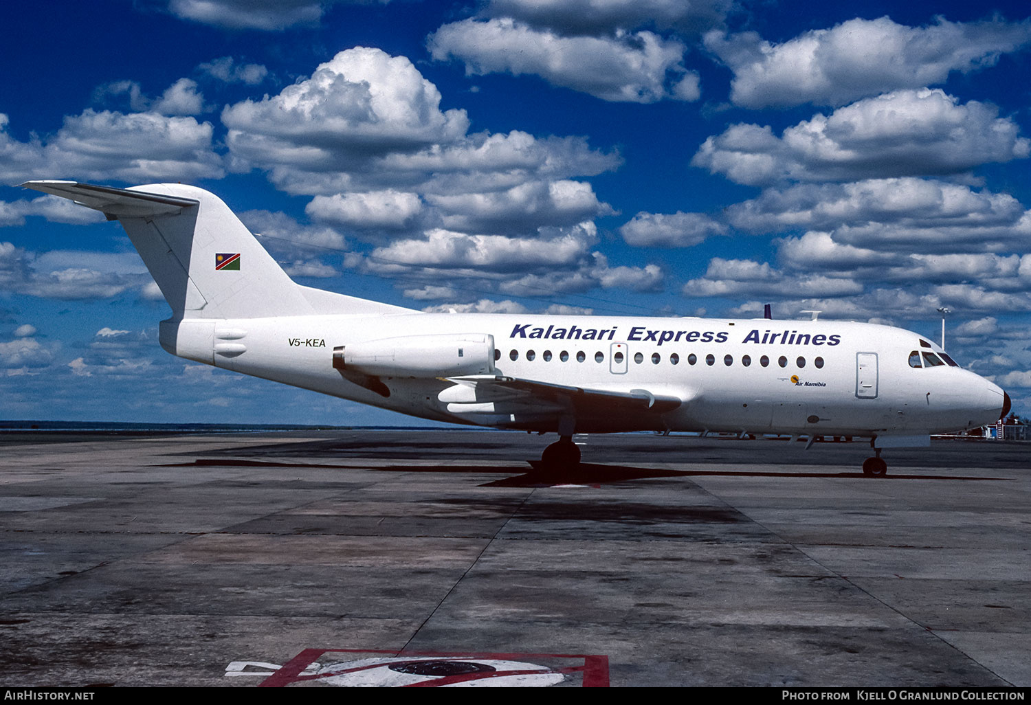 Aircraft Photo of V5-KEA | Fokker F28-3000 Fellowship | Kalahari Express Airlines | AirHistory.net #833997