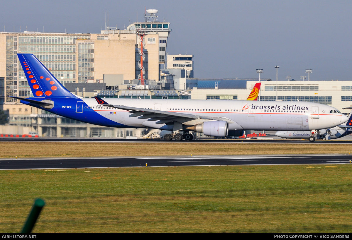 Aircraft Photo of OO-SFO | Airbus A330-301 | Brussels Airlines | AirHistory.net #834030