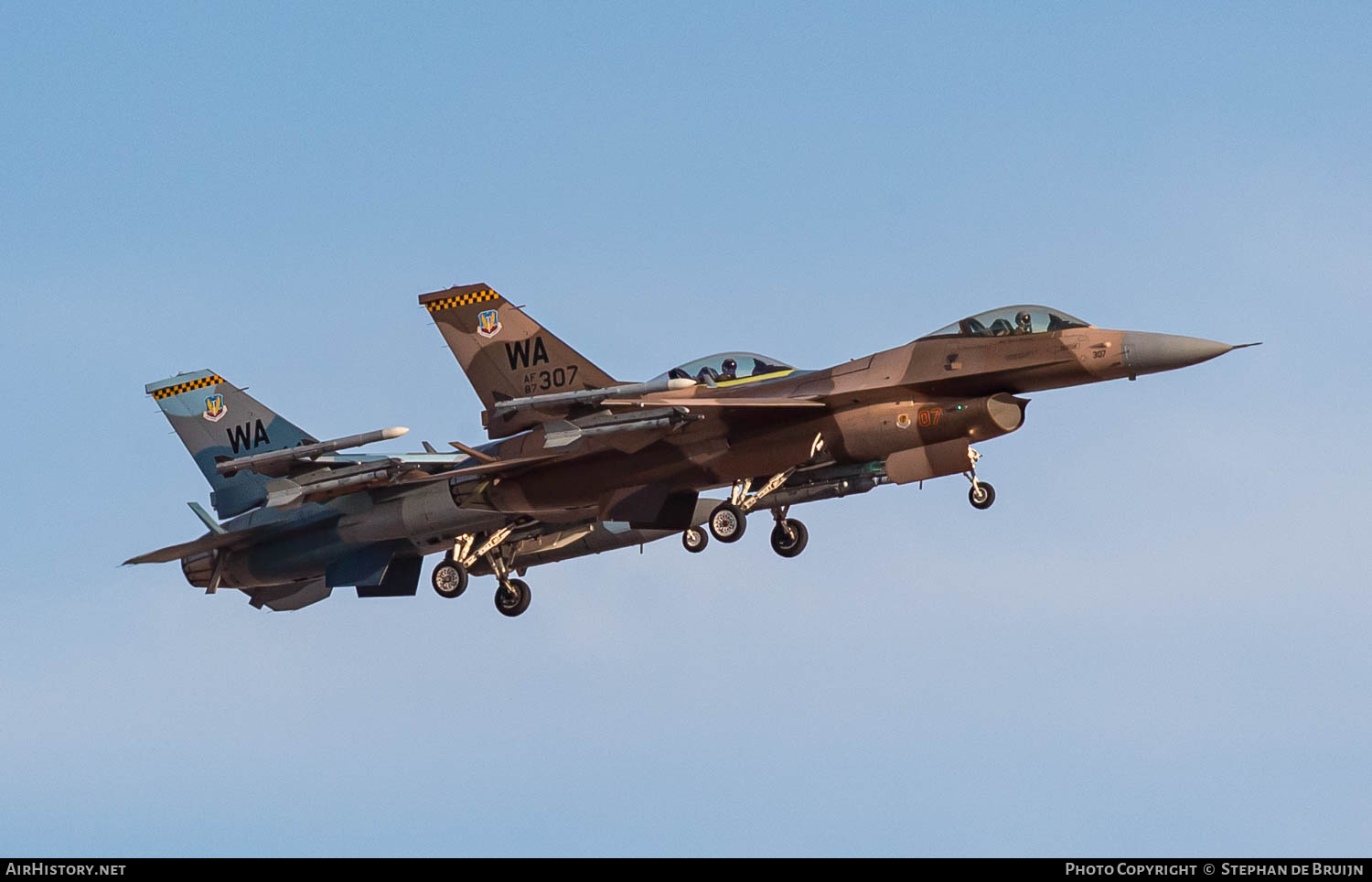Aircraft Photo of 87-0307 / AF87-307 | General Dynamics F-16C Fighting Falcon | USA - Air Force | AirHistory.net #834074