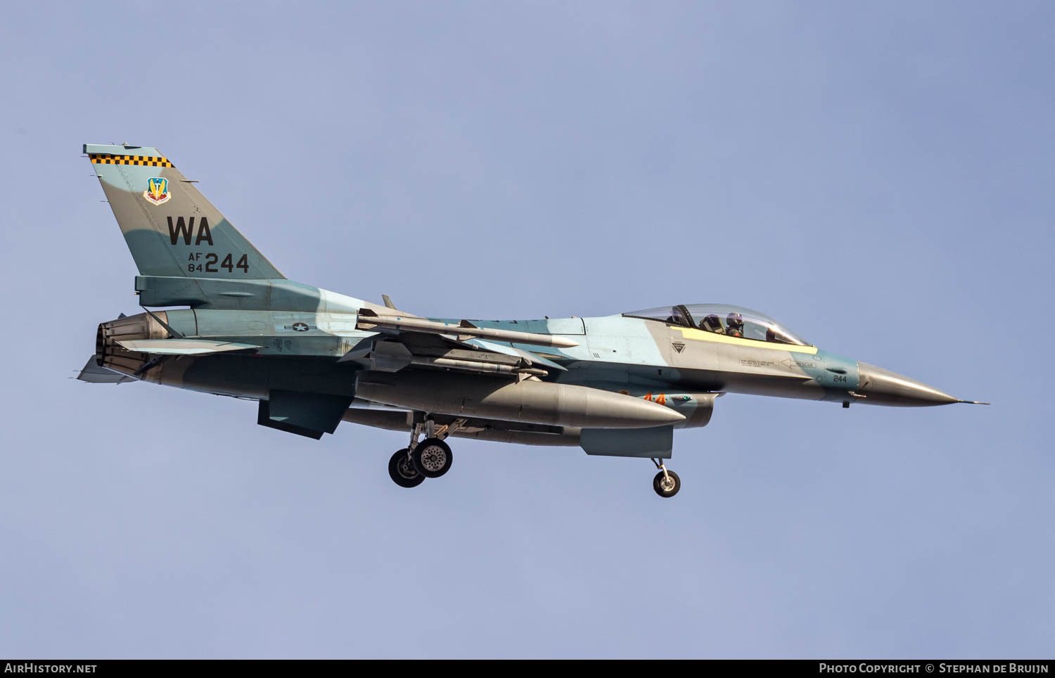 Aircraft Photo of 84-1244 / AF84-244 | General Dynamics F-16C Fighting Falcon | USA - Air Force | AirHistory.net #834077