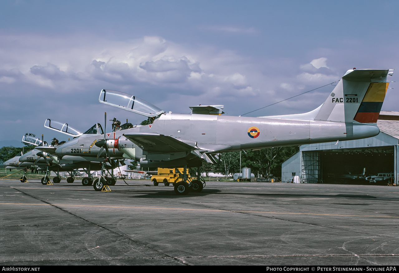 Aircraft Photo of FAC2201 | FMA IA-58A Pucara | Colombia - Air Force | AirHistory.net #834101